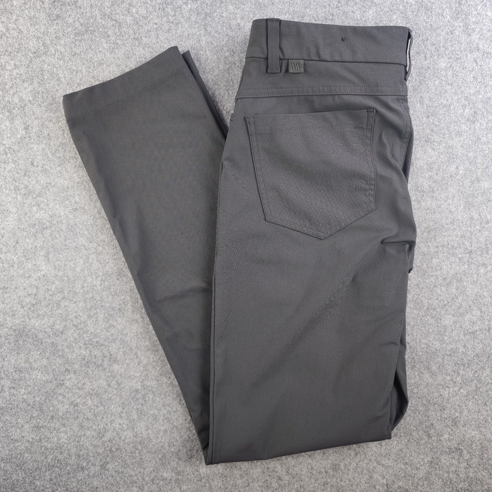 VRST‎ Pants Mens 30x32 Slim Fit5 Pocket Gray Tech Performance Stretch (30x30)
